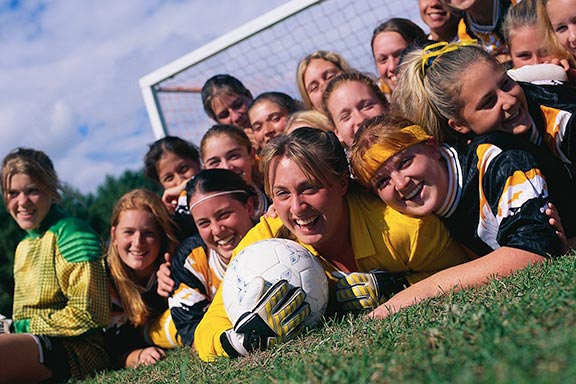 Soccer Team Shot